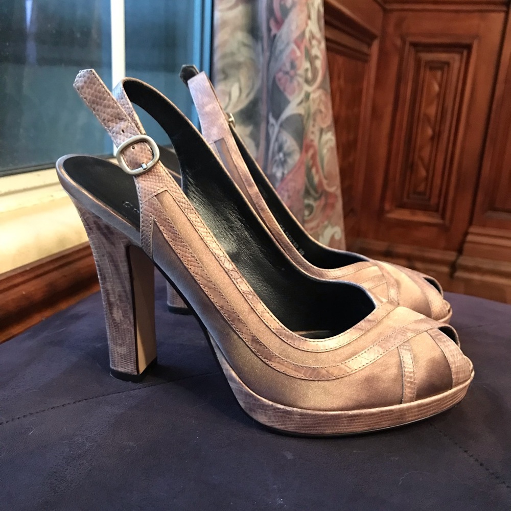 Cole Haan sling back heels